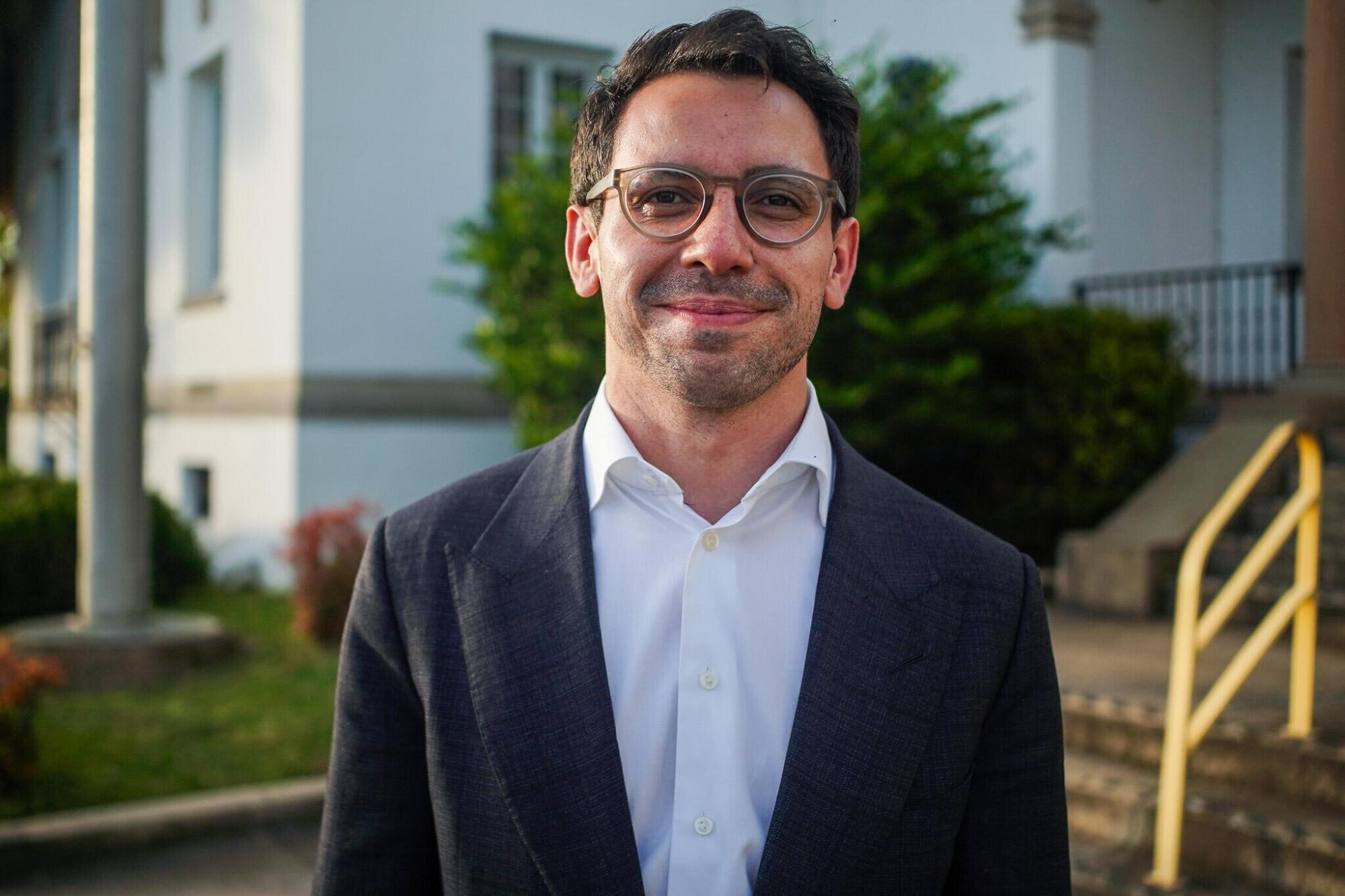 In this undated photo released by the James Fishback 2026 Campaign, James Fishback, an investor who formally announced on Nov. 24, 2025 that he’s running for Florida governor as a Republican, poses for a portrait. (James Fishback 2026 Campaign via AP)
